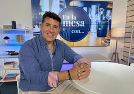 Emérito Astuy, en las instalaciones de El Diario Montañés.
