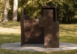 'Consejo al espacio VII', la escultura de Eduardo Chillida que se ubicará junto a la fachada sur del Palacio de la Magdalena.