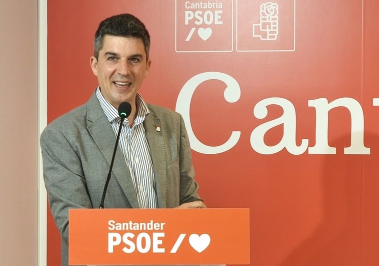 Daniel Fernández, único candidato a la Secretaría General del PSOE de Santander.