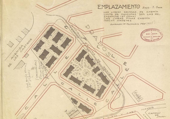 Avenida de Pontejos-Avenida de Los Castros (1925).