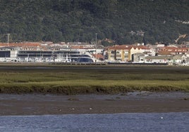 Vistas de las marismas de Santoña.
