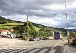 Lugar en el que se produjo el atropello en el que perdió la vida Félix Celis.