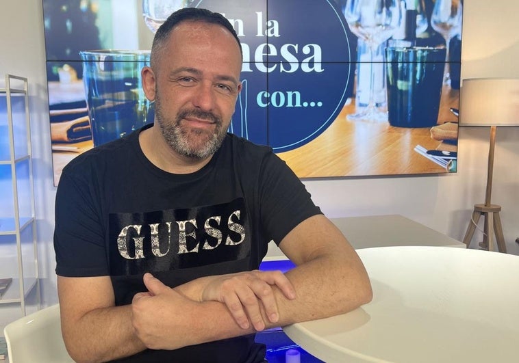 Fernando Flor, en las instalaciones de El Diario Montañés.