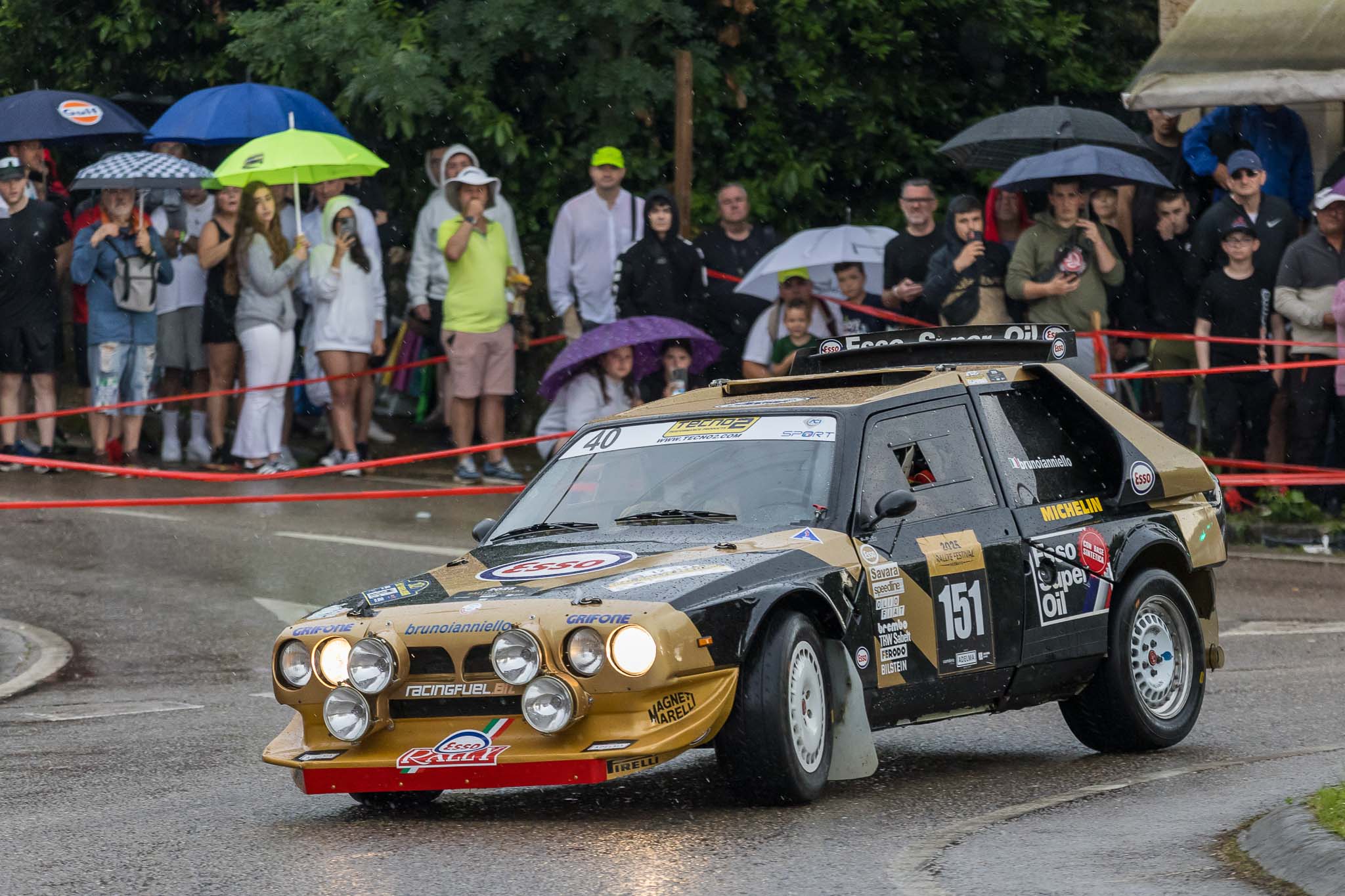 Bruno Ianniello con Dacia Delta S4