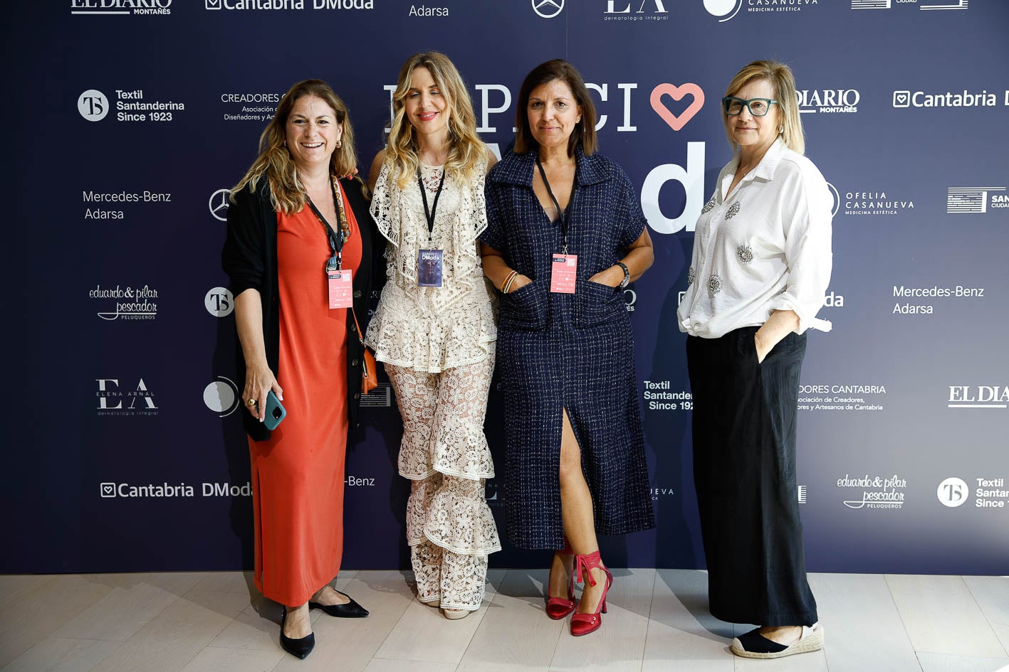 Paloma Fernández, Paula Alegría, Amelia Pais y María Oláiz.