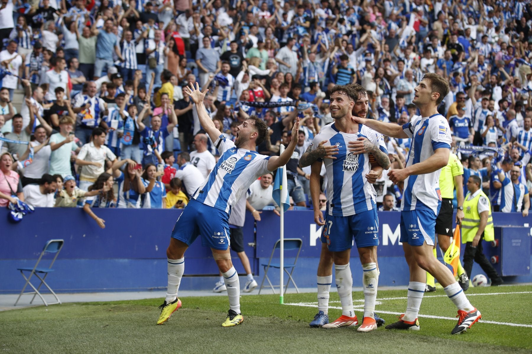 El Espanyol ascendió la temporada pasada tras terminar en el cuarto puesto.