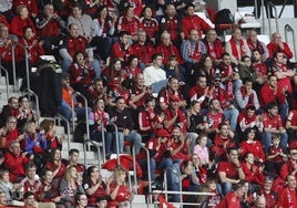 El Mirandés pagará el autobús a los 391 aficionados que viajen con las entradas enviadas