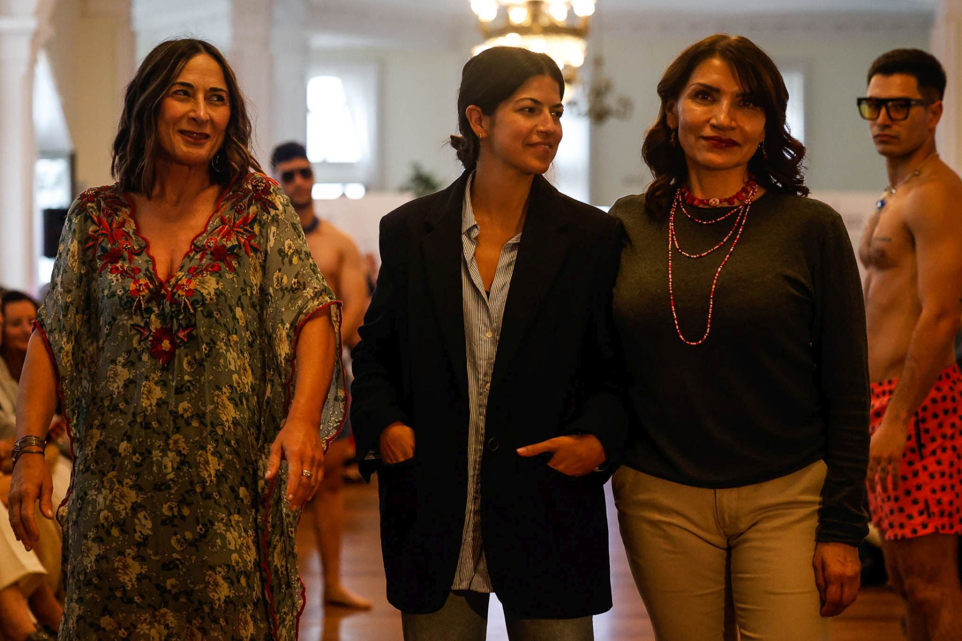 Sandra Alonso, Andrea González-Villullas y Claudia Arauz.