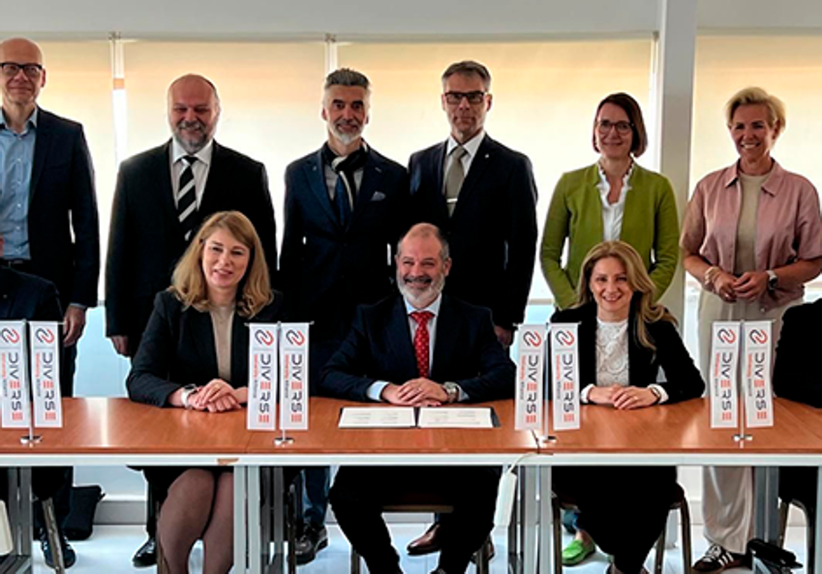 Rubén Calderón, rector de la Universidad Europea del Atlántico estuvo presente en esta reunión estratégica de la alianza.