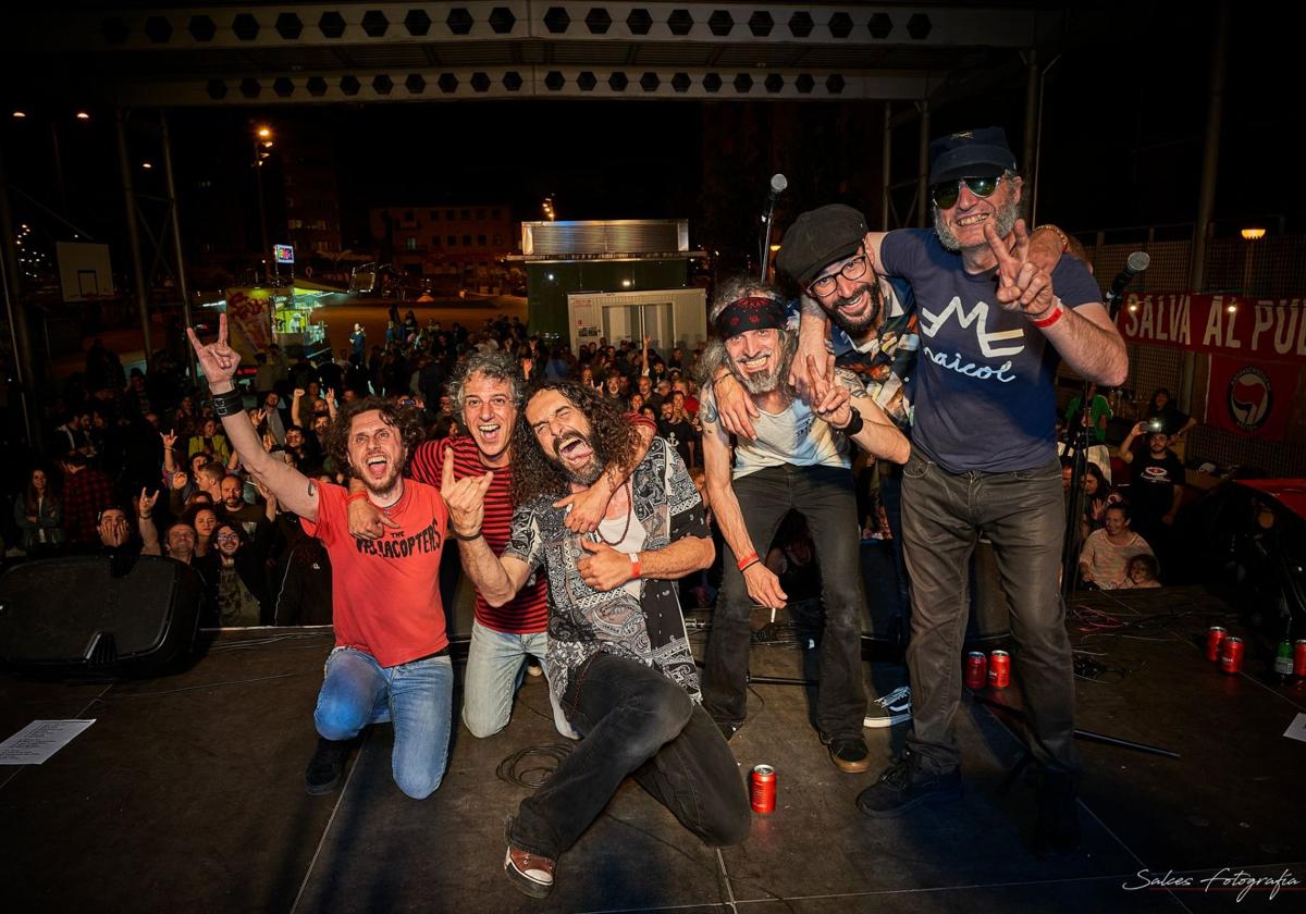 La banda local King Size Co. durante las Jornadas de Pensamiento Crítico
