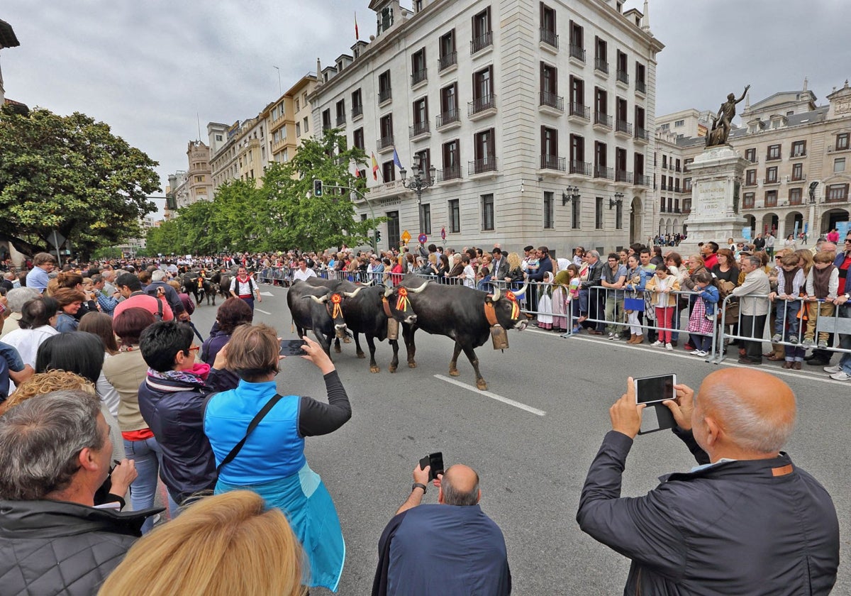 Imagen de la Pasá de 2014, la última que se celebró en la ciudad.