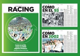 Mañana, con El Diario, un suplemento para recordar los últimos ascensos a Primera