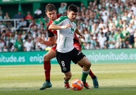 Aldasoro en una jugada