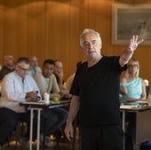 Ferran Adrià congregó en un salón del Hotel Santemar a más de un centenar de empresarios y profesionales de hostelería.