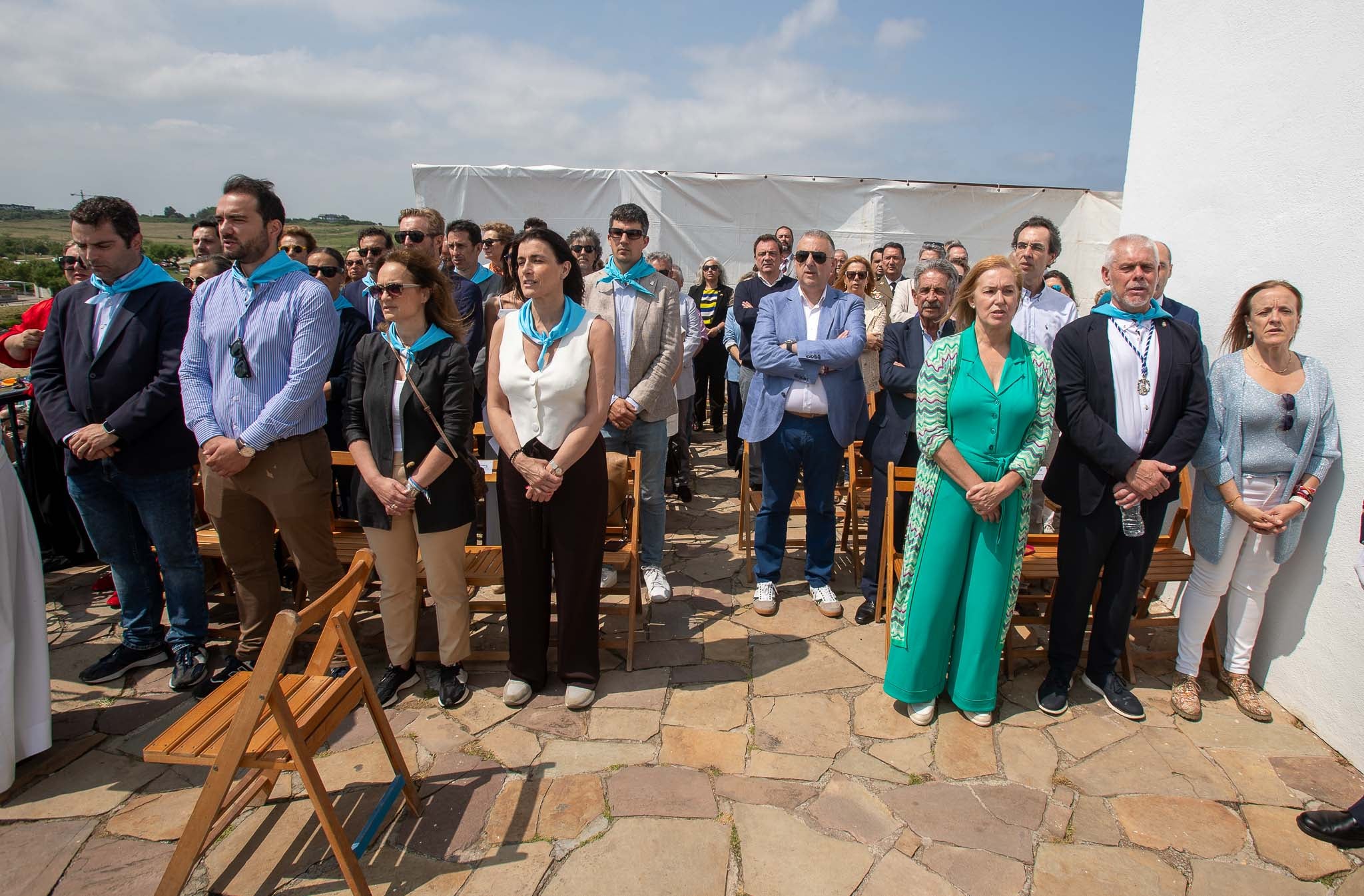 La zona en la que se sentaron las autoridades, con representación del Ayuntamiento, el Gobierno, los diferentes partidos o el Parlamento, entre otras instituciones.