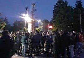 Jornada de huelga en Forgings & Castings, la semana pasada.