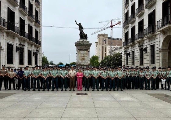65 alféreces cadetes de la Guardia Civil realizan una semana de formación en Cantabria