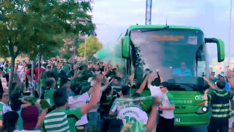 Así ha sido la llegada del Racing