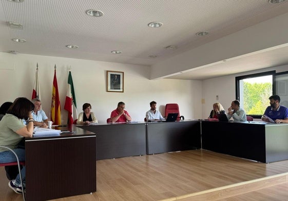 Intervención del interventor de Liendo durante el pleno del pasado viernes.