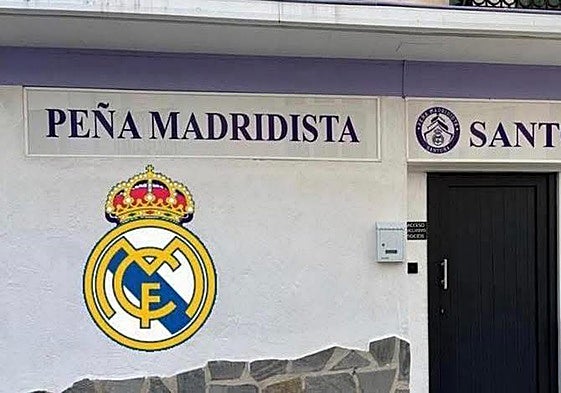 Sede la Peña Madridista de Santoña.
