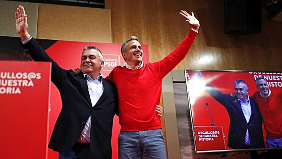 Tormenta en el PSOE cántabro por la alusión de los 'casaristas' a los «vínculos» de Zuloaga con Cerdán