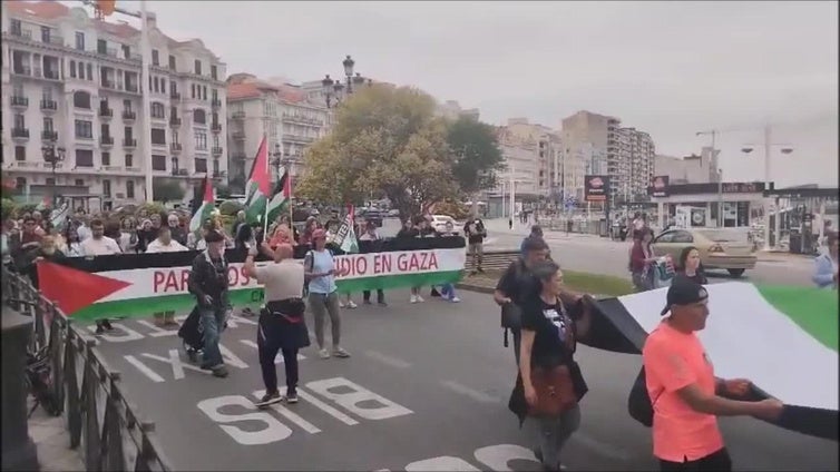 La manifestación ha salido de Puertochico