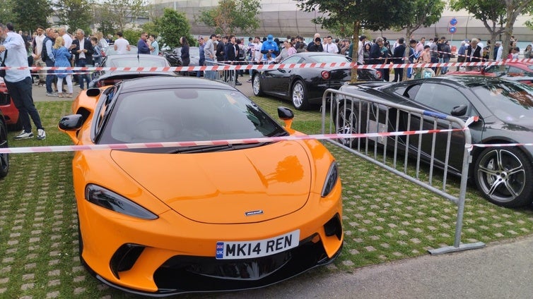 Imagen de uno de los 33 Mclaren participantes, procedentes de Ingalterra.