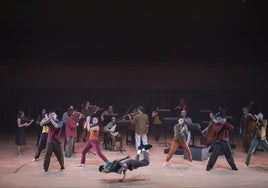 'Las cuatro estaciones de Vivaldi', reimaginadas en danza por Mourad Merzouki y la Compagnie Käfig. Julien Chauvin (violín) y Le Concert de la Loge.