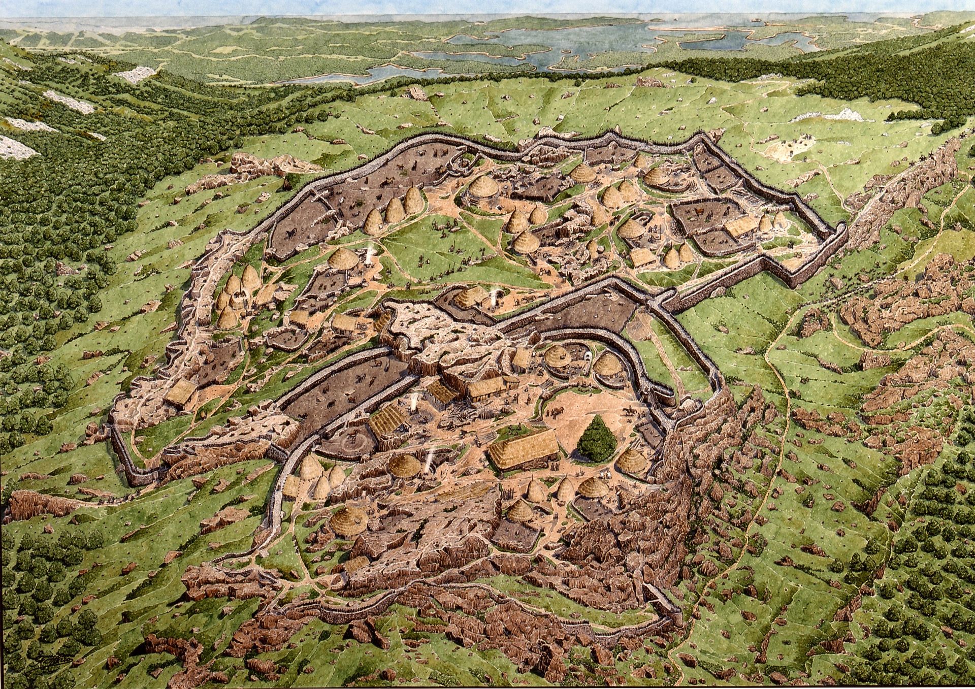 Castil Negro: poblado fortificado cántabro de la Edad de Hierro (Siglos V al I a.c.) ubicado en un lugar estratégico, a un paso de la bahía.