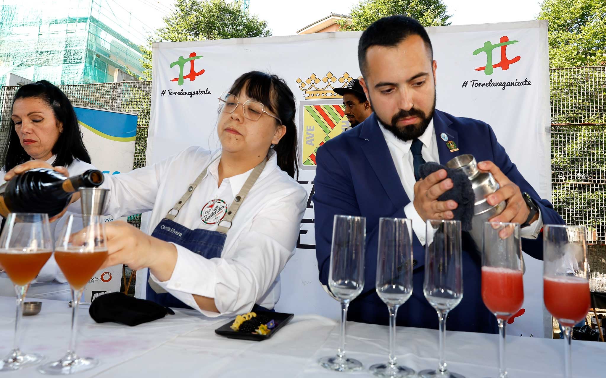 Camila Rivera y Héctor Bonet.