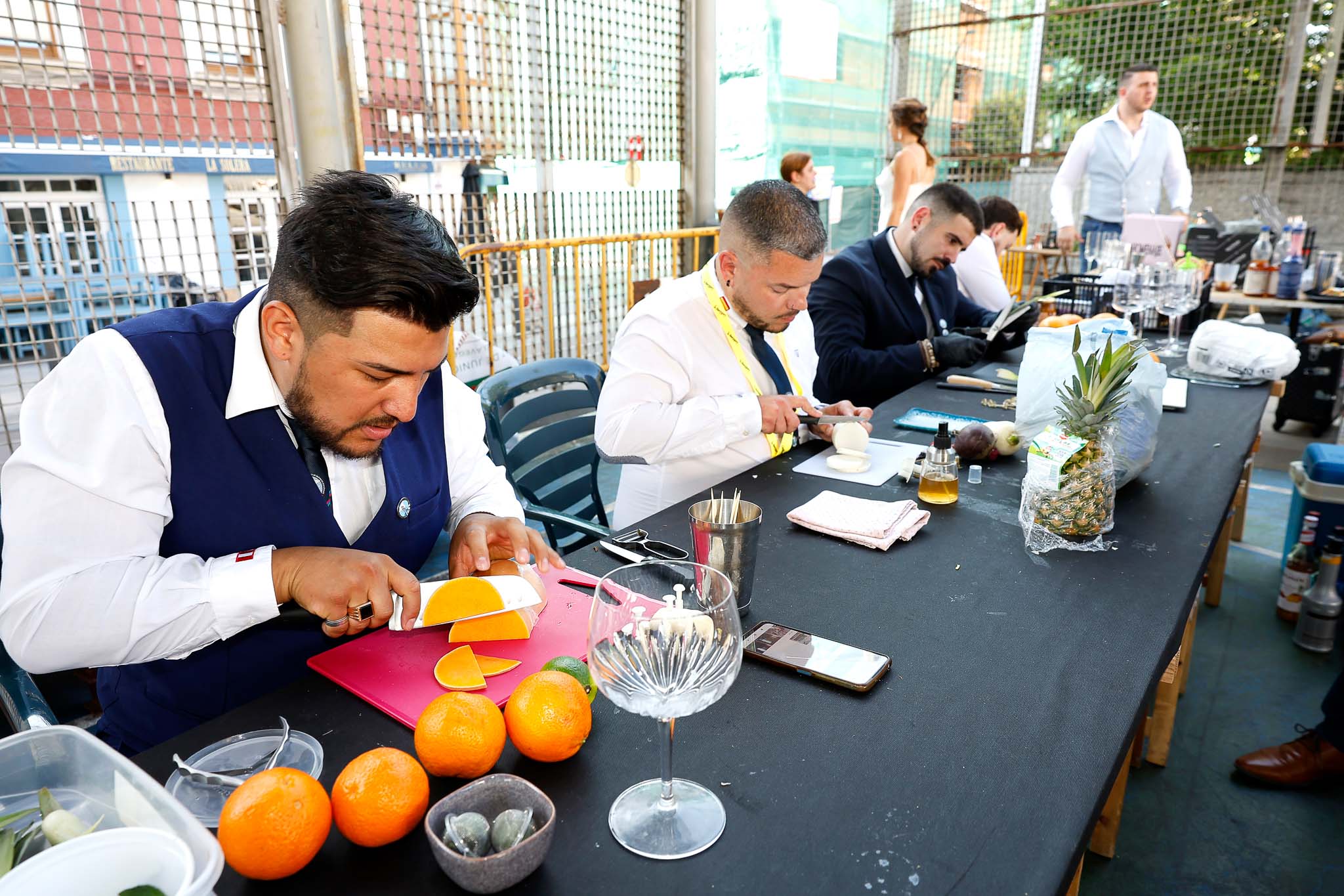 Bryan Marcelo, Borja Gutiérrez, Mikel Celaya y Sergio Fernández.