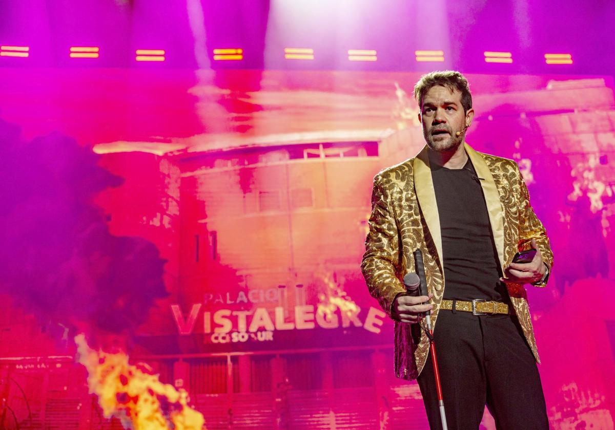Juan Dávila, durante uno de sus espectáculos.