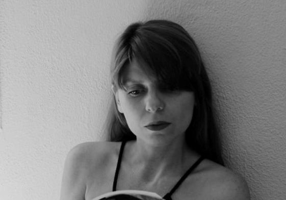 La poeta Miriam Reyes.