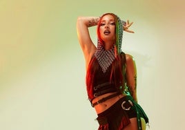 Ruslana, actuará este sábado en el Música en Grande, en los campos de El Malecón.