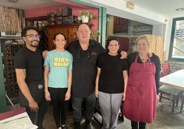 Ariel, Esther, Juan, Stella y Lola.