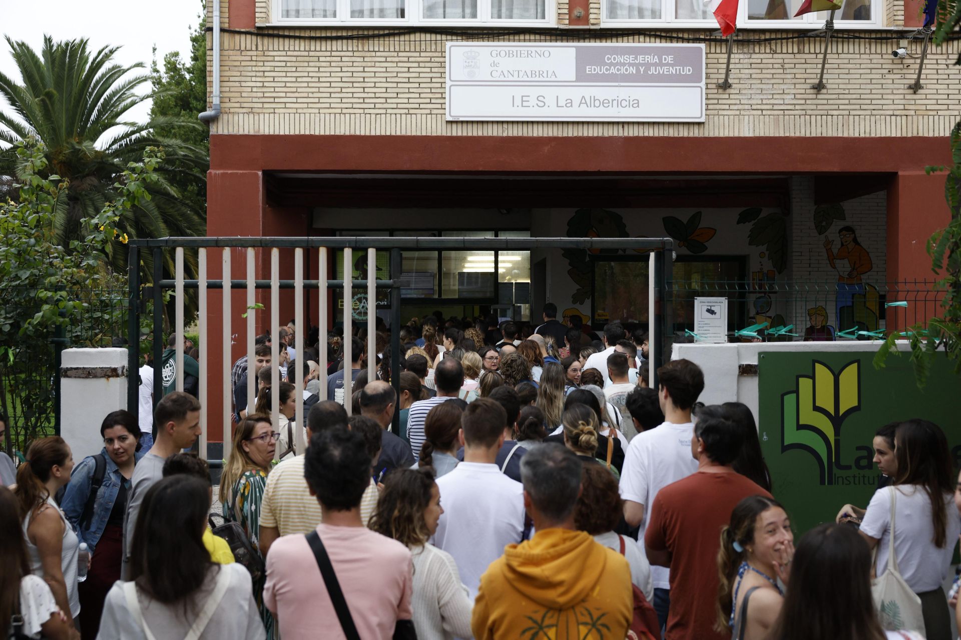 Por la tarde tuvieron que regresar para hacer la segunda parte de la prueba.