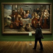 'La cena en casa de Simón' (1570), uno de los cuadros de Veronés incluido en la exposición.
