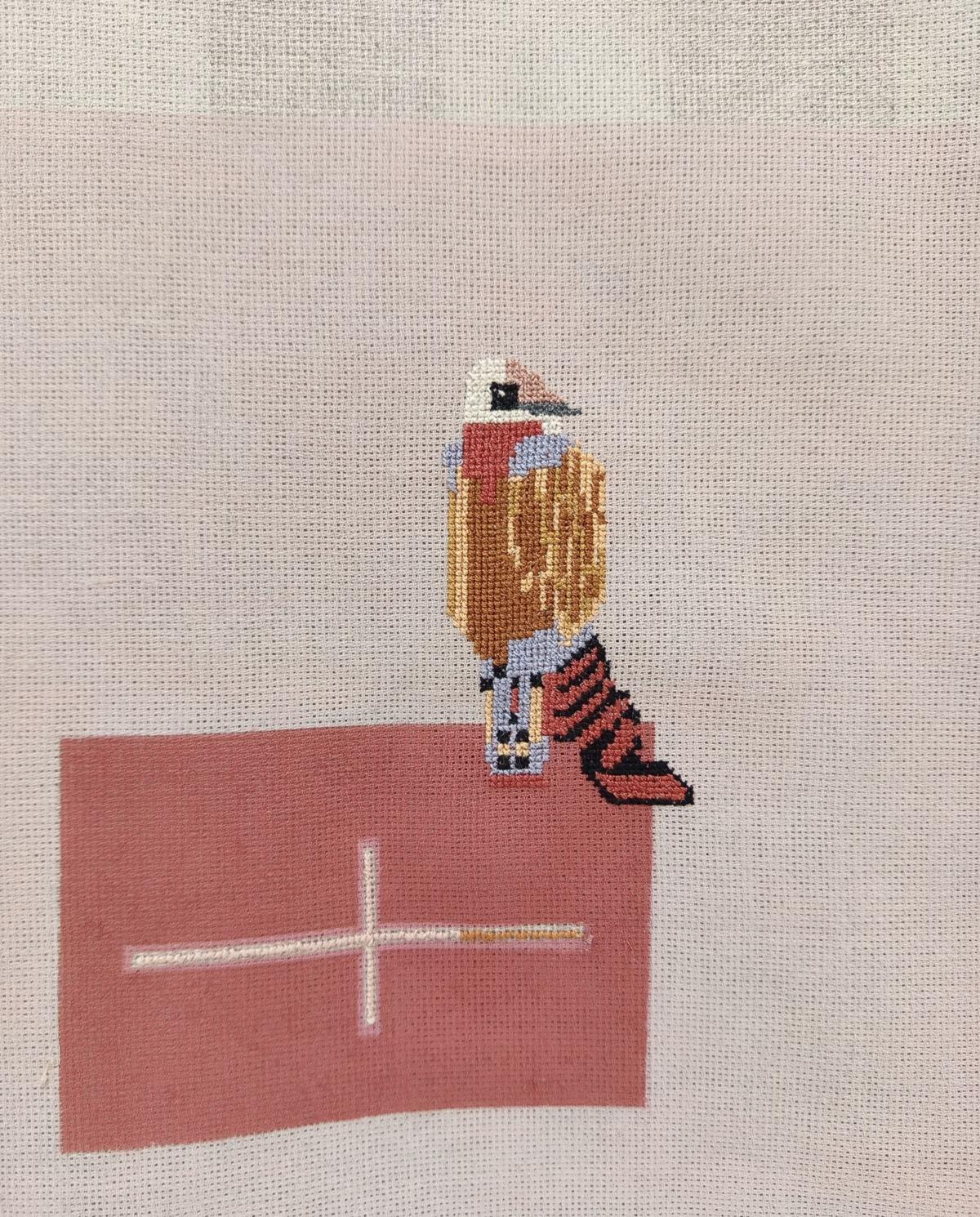 'Easy sugar. Detalle (2025)'. Obra de Usoa Fullaondo.