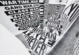 Barbara Kruger. 'No Comment'. Vista de la exposición, ARoS Aarhus Kunstmuseum, Aarhus, 29 de noviembre, 2024–21 de abril, 2025.