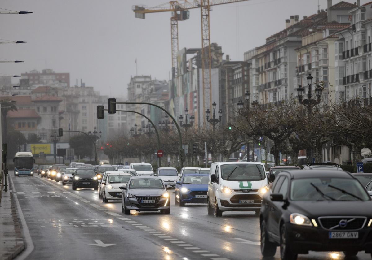 Corte de tráfico en el Paseo de Pereda desde el sábado por la tarde y hasta el lunes a primera hora