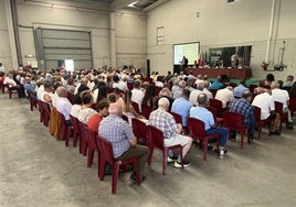 La asamblea de AgroCantabria se celebró en sus instalaciones de Viérnoles