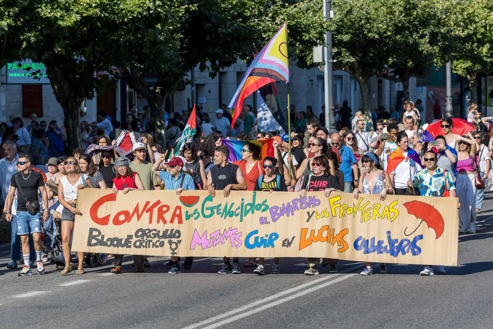 La bandera arcoíris ondea Santander