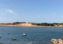 Imagen de archivo de la playa de Usil.