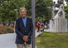 El pensador y exparlamentario Sami Naïr protagonizó en la tarde de ayer uno de los encuentros de la Feria del Libro.