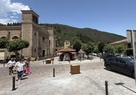 Así ha quedado la plaza Jesús de Monasterio tras su rehabilitación.