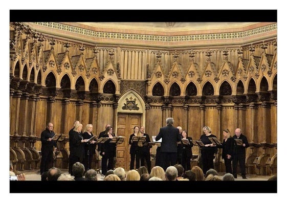 A Cappella, que abre esta noche el nuevo Festival, durante uno de sus recitales.
