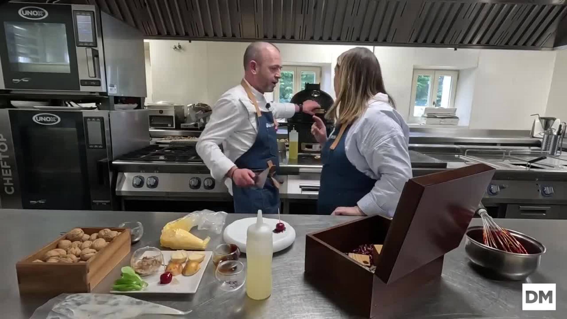 'Hoy cocinamos con...' Rubén Abascal del restaurante Ibidem, cordero lechal