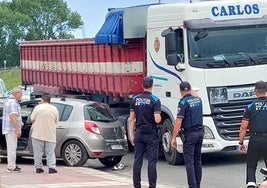 Al lugar del suceso ha acudido la Policía Local.