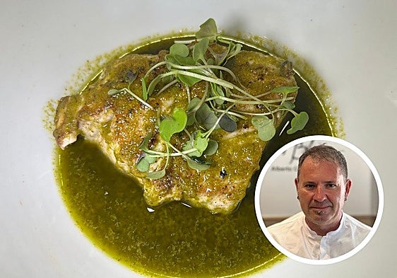 Bonito con mojo verde y cilantro es la especialidad del chef Alberto Criado.
