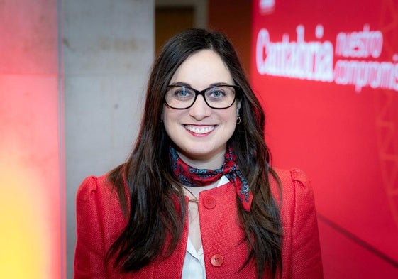 La socialista santoñesa Carmen González Caballero.